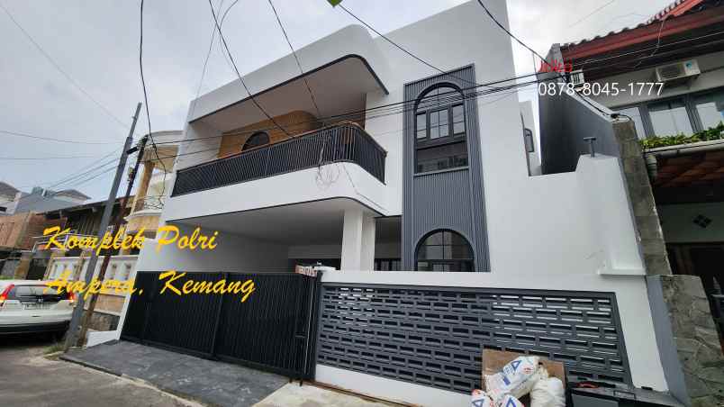 dijual rumah kavling polri ampera