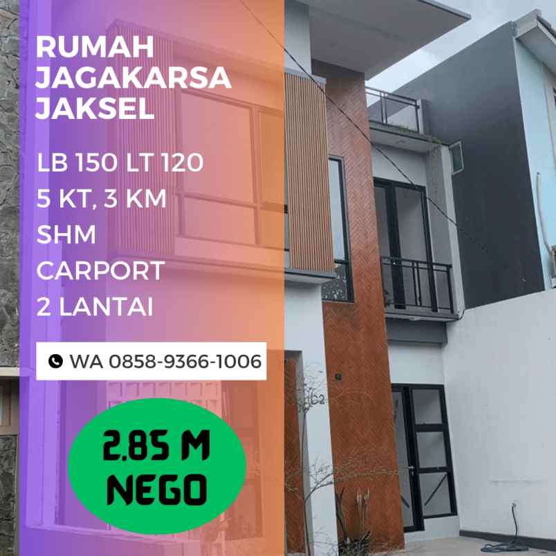 dijual rumah kedondong 2