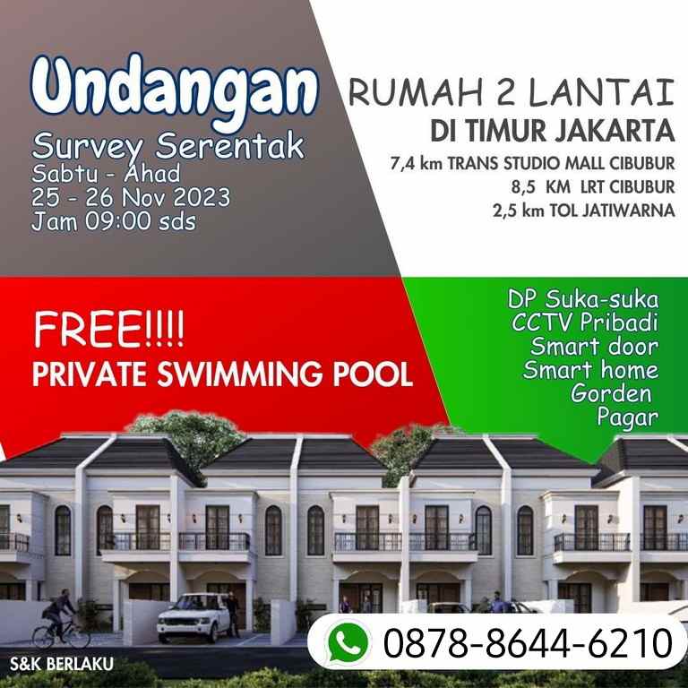 dijual rumah kranggan jatisampurna