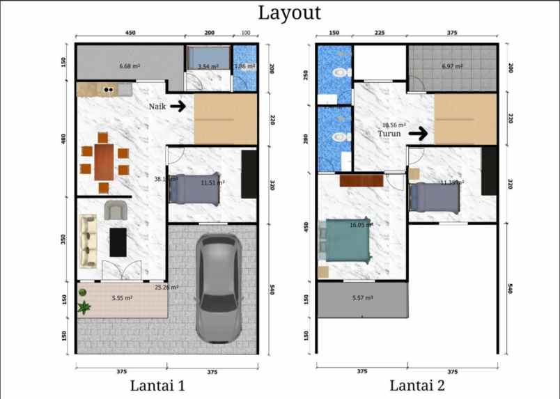 dijual rumah m kahfi 2 jagakarsa