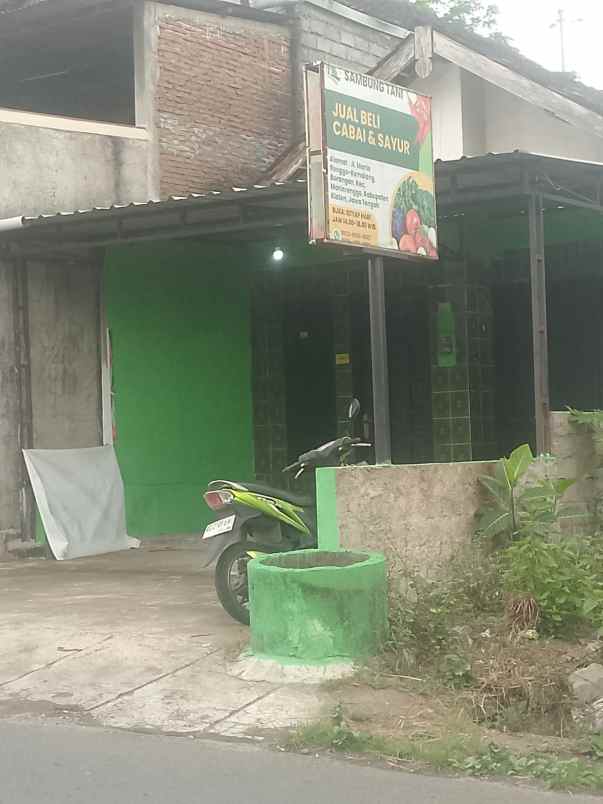 dijual rumah mangku jalan raya manisrenggo kemalang