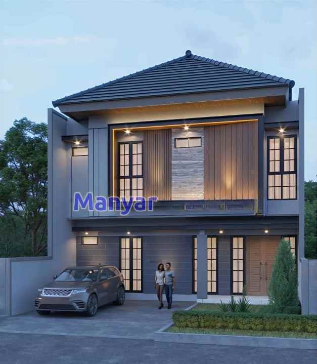 dijual rumah manyar