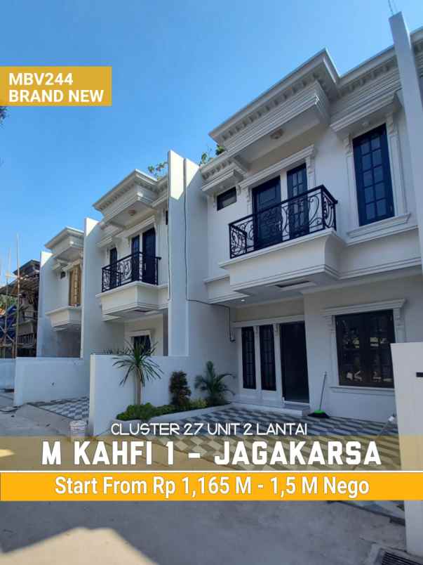 dijual rumah mbv 244