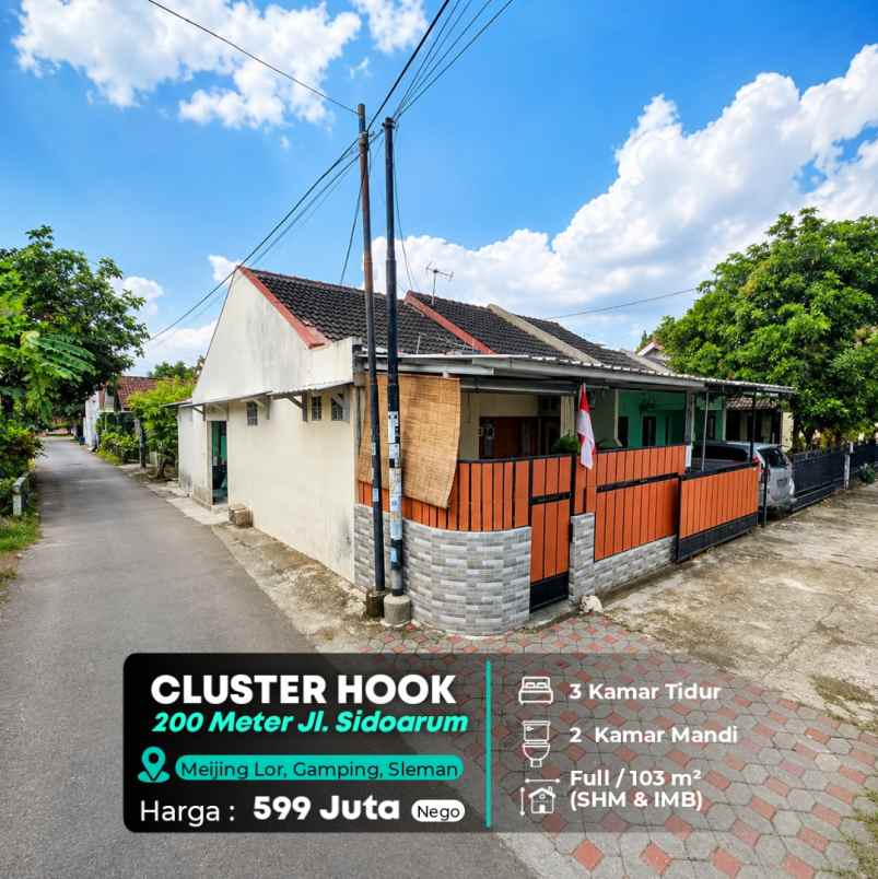 dijual rumah meijing lor