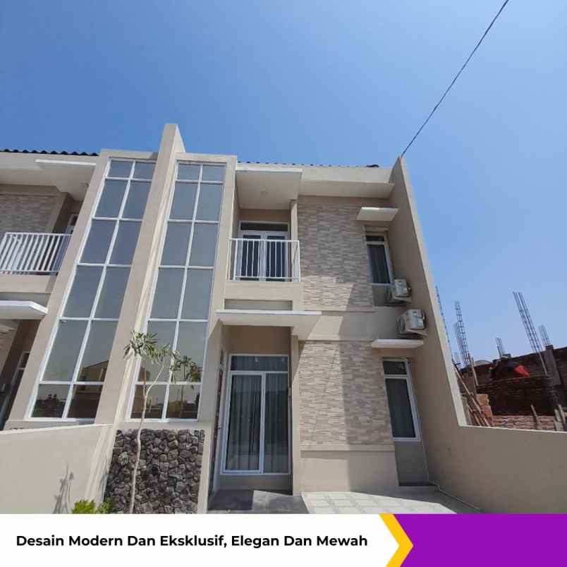 dijual rumah mewah 2 lantai dekat luwes gentan