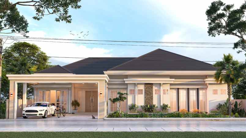 dijual rumah mewah di jl cemara gading