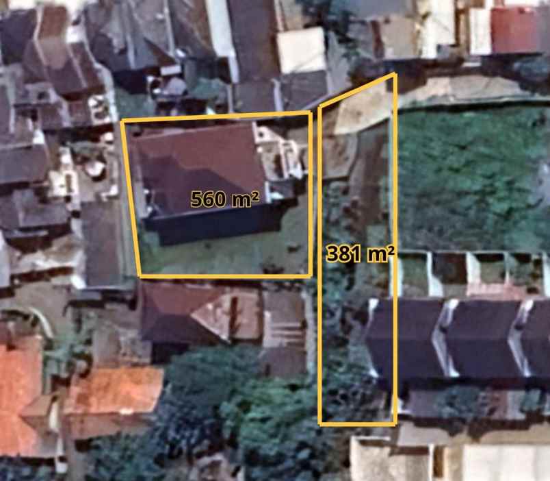 dijual rumah mewah luas strategis di cinangka depok