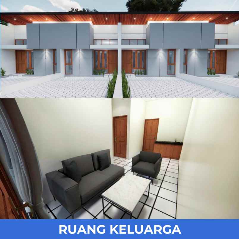 dijual rumah minimalis modern nyaman lokasi strategis