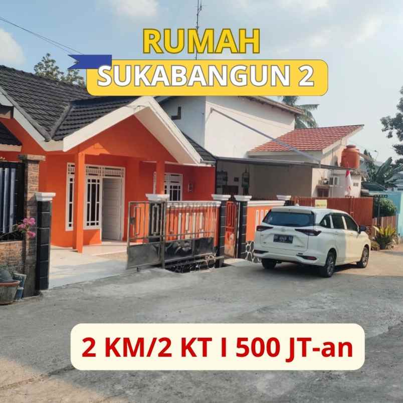 dijual rumah moderen di sukabangun 2 palembang