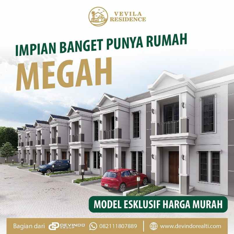 dijual rumah modern dekat pltu tanjung awar awar