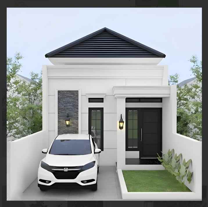 dijual rumah modern di medayu utara surabaya