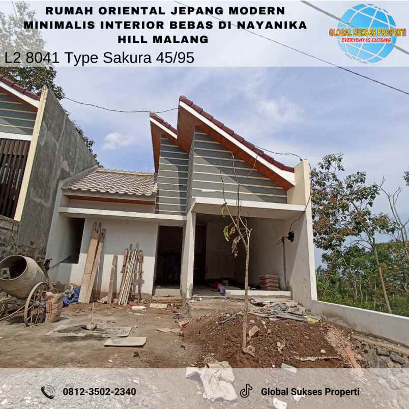 dijual rumah nayanika hill jedong