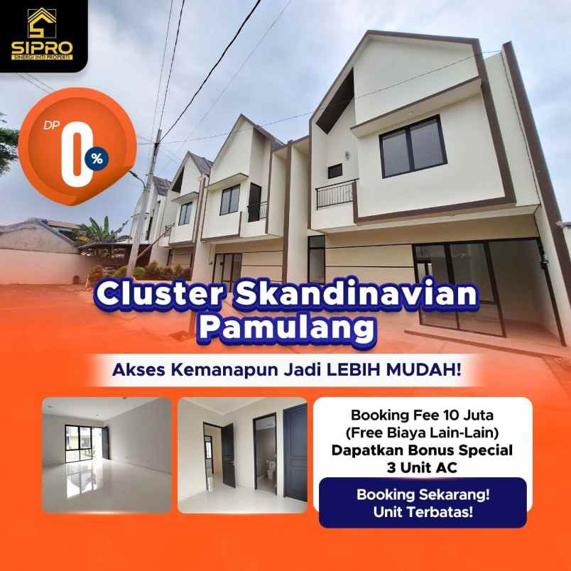 dijual rumah pamulang