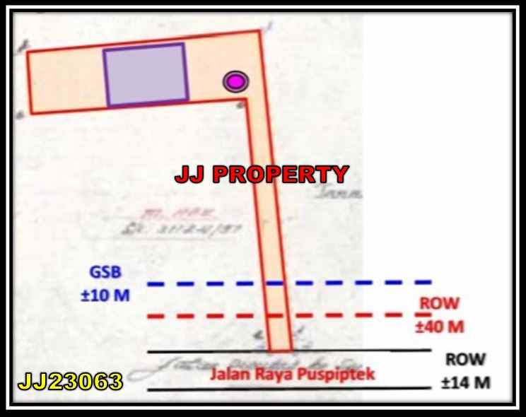 dijual rumah pamulang paradise city