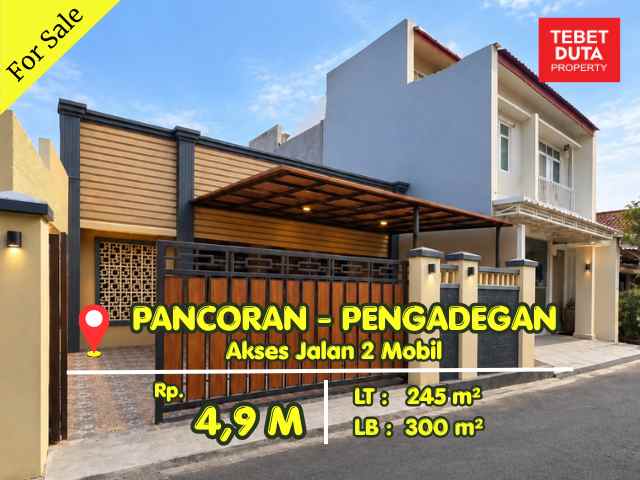 dijual rumah pancoran