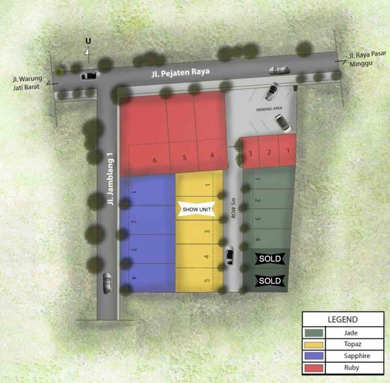 dijual rumah pejaten