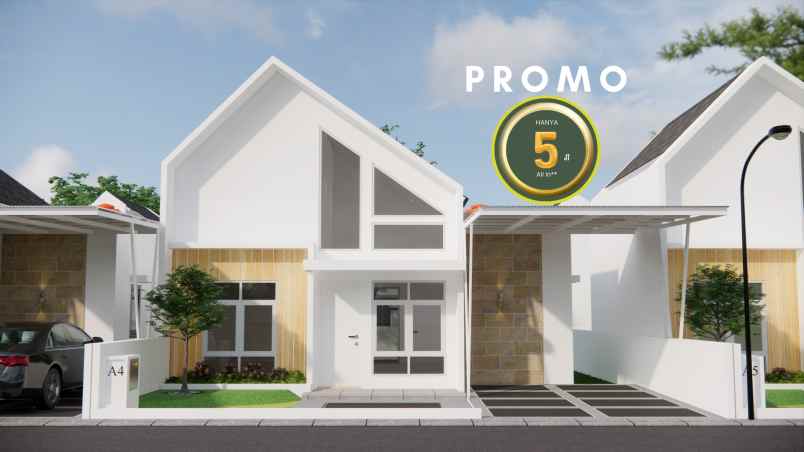 dijual rumah perumahan megah asri