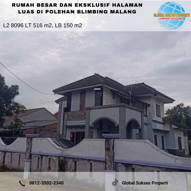 dijual rumah polehan