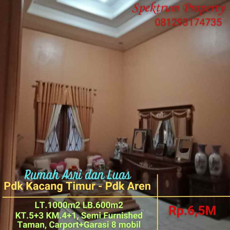 dijual rumah pondok kacang timur pondok