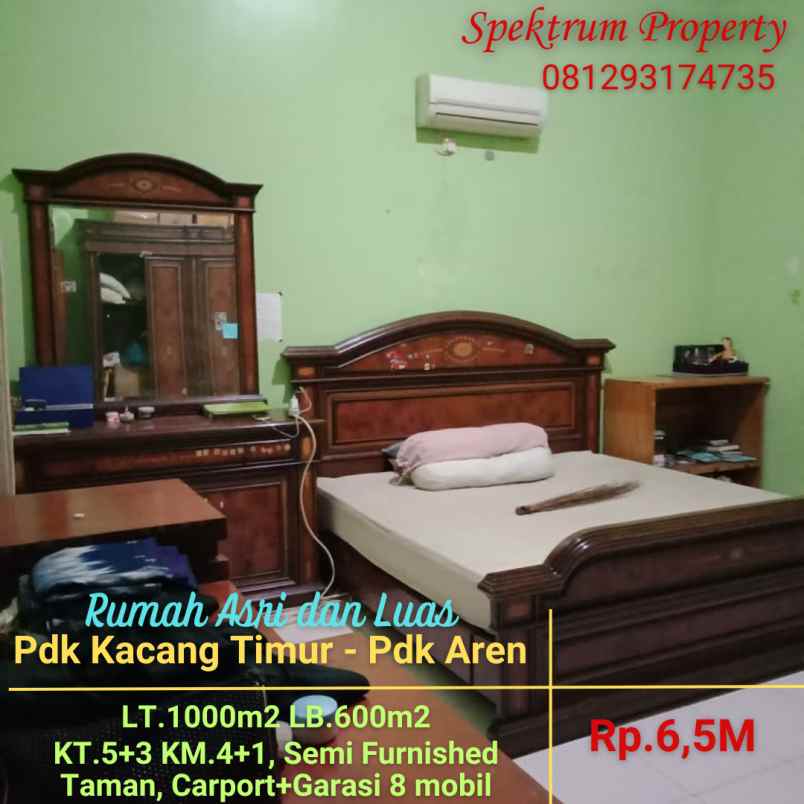 dijual rumah pondok kacang timur pondok