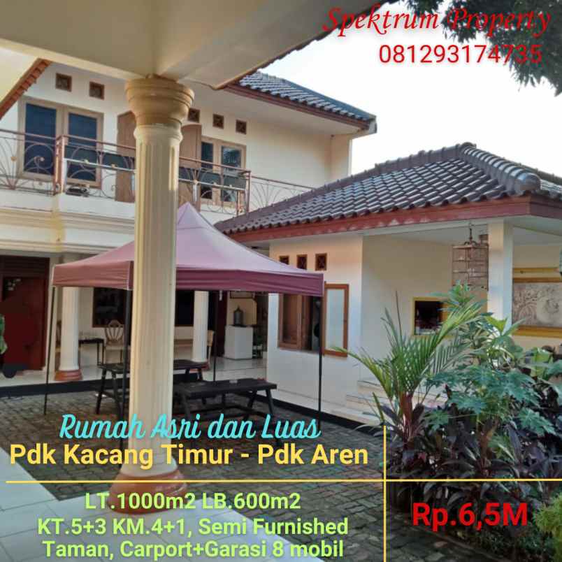 dijual rumah pondok kacang timur pondok