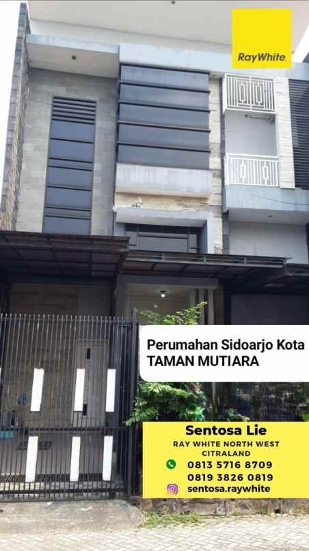 dijual rumah pondok mutiara regency