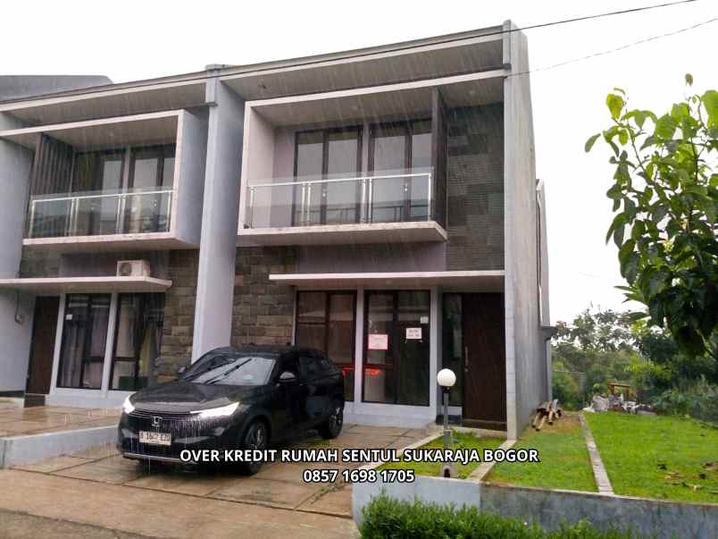 dijual rumah sentul sukaraja bogor