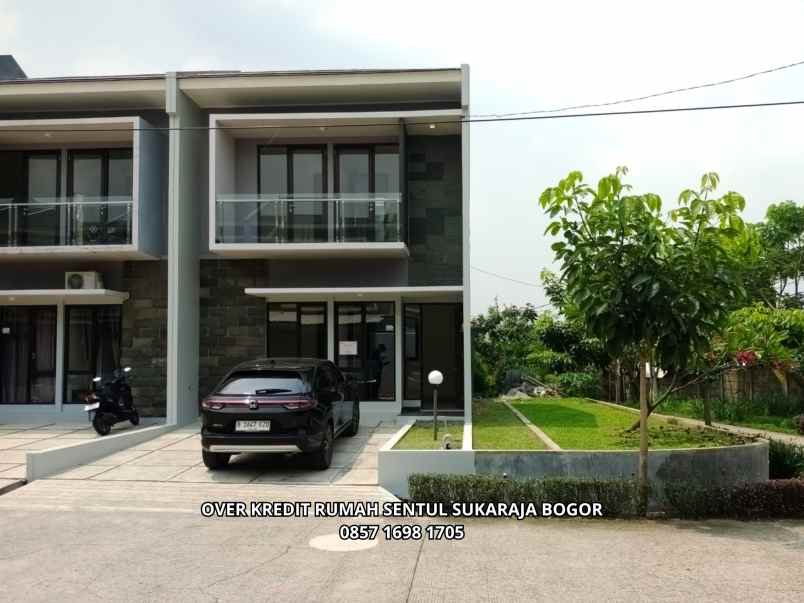 dijual rumah sentul sukaraja bogor