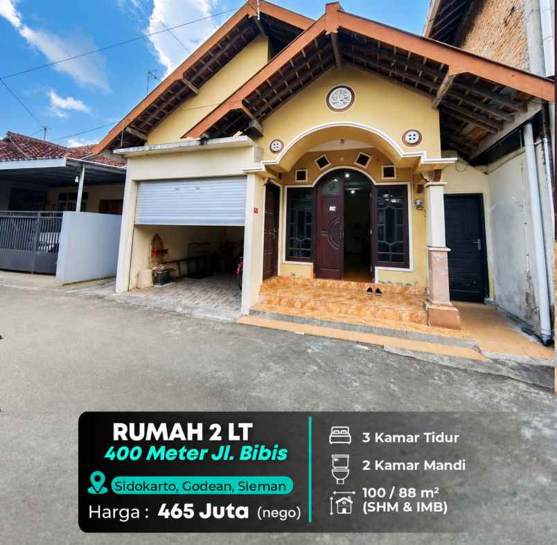 dijual rumah sidokarto