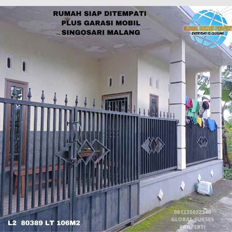 dijual rumah singosari