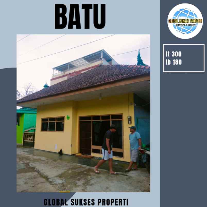 dijual rumah songgokerto