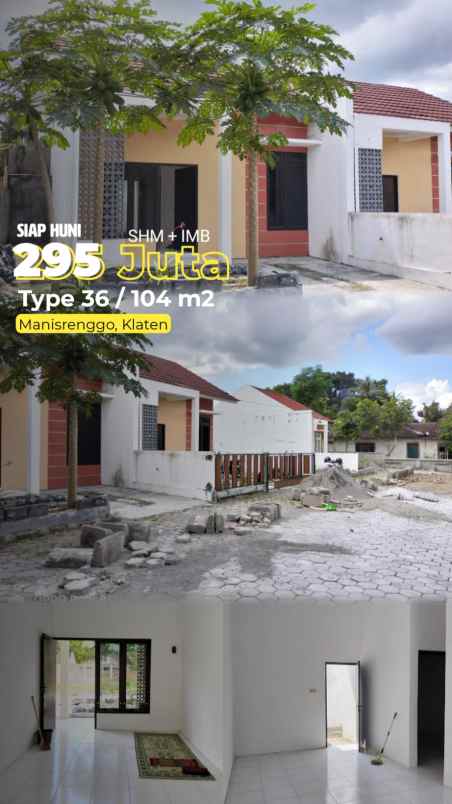 dijual rumah spbu manisrenggo