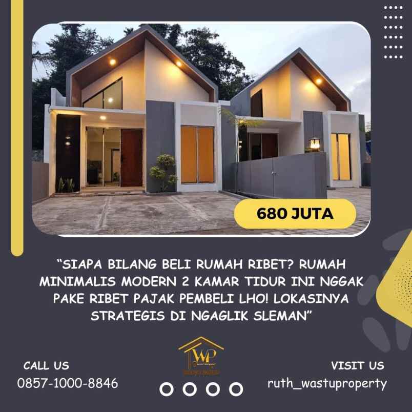 dijual rumah sukoharjo ngaglik sleman