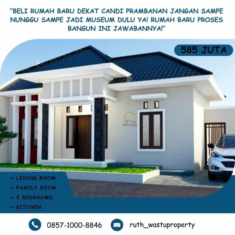 dijual rumah tamanmartani kec kalasan