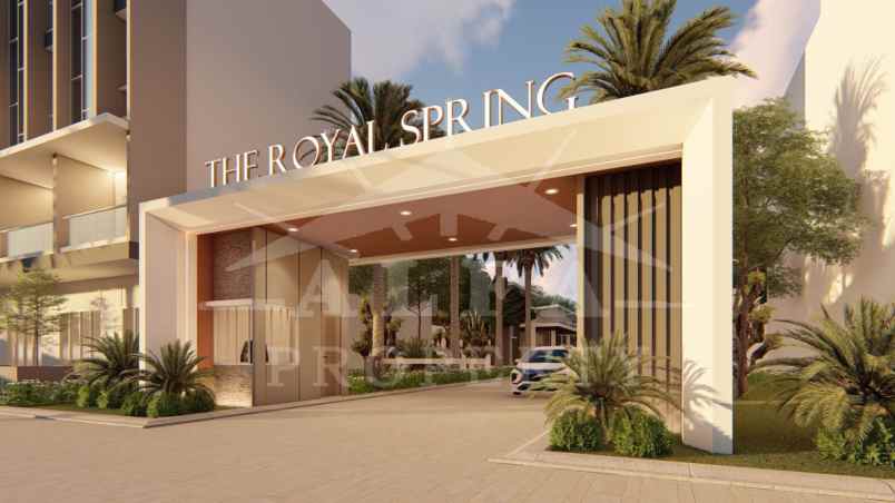 dijual rumah the royal spring ampera kota pontianak