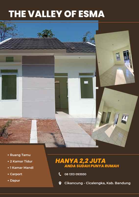 dijual rumah the valley of esma