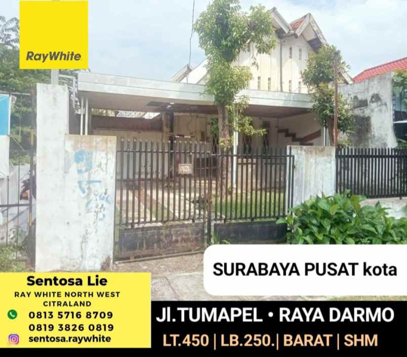 dijual rumah tumapel