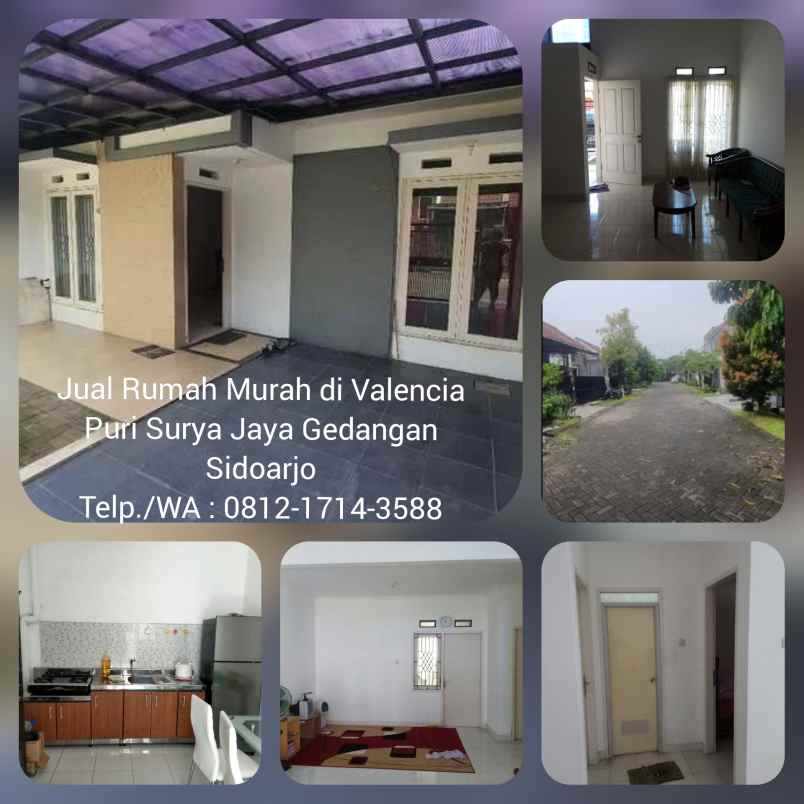 dijual rumah valencia puri surya jaya