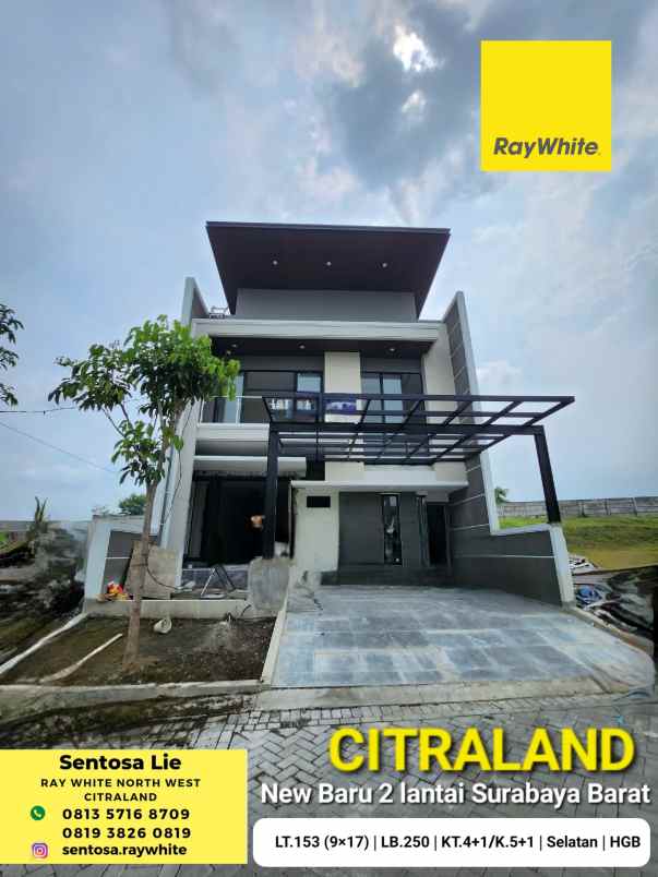 dijual rumah woodland waterfront