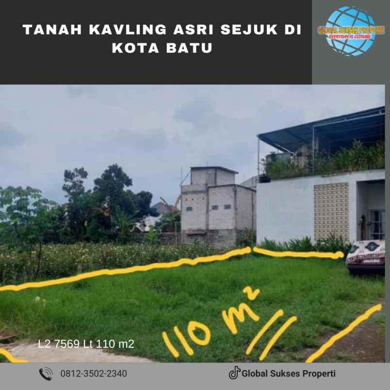 dijual tanah banaran