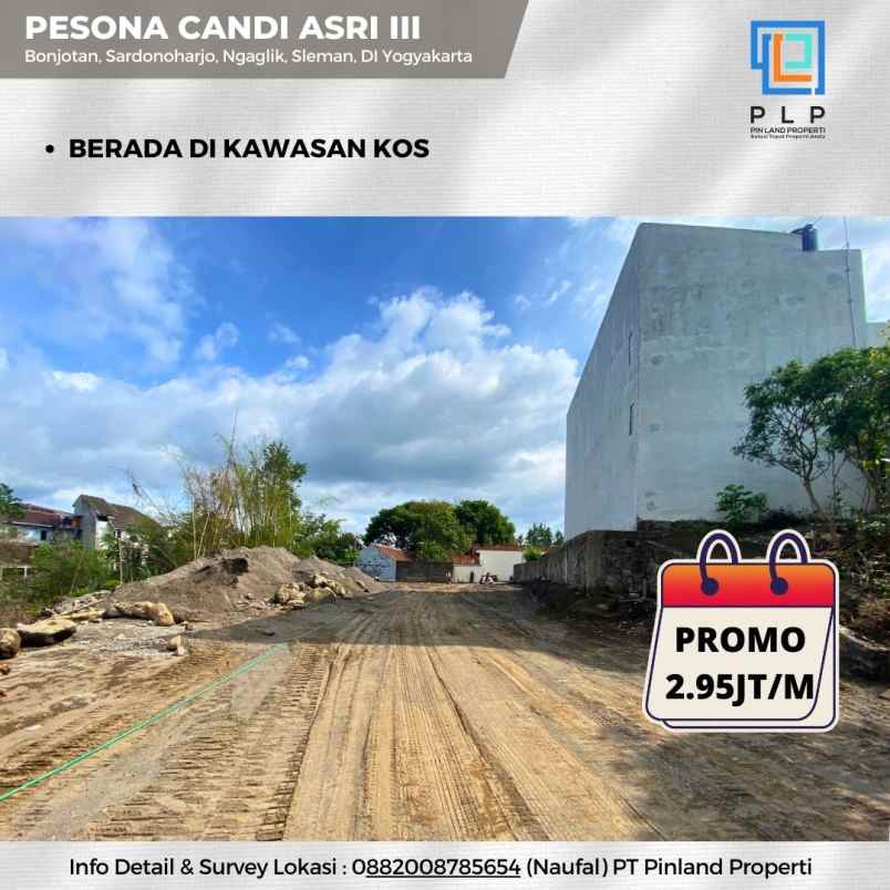 dijual tanah bonjotan sardonoharjo