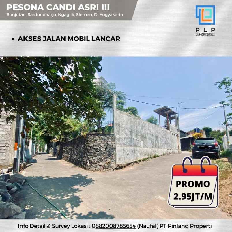 dijual tanah bonjotan sardonoharjo