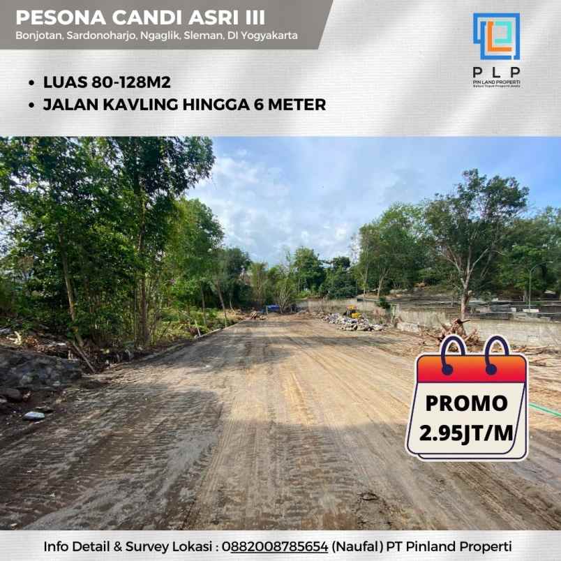 dijual tanah bonjotan sardonoharjo