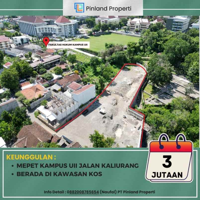 dijual tanah bonjotan sardonoharjo