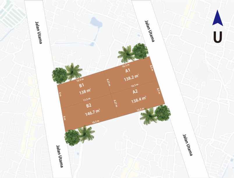 dijual tanah borangan kec manisrenggo