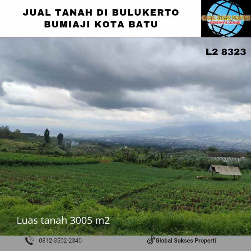 dijual tanah bulukerto