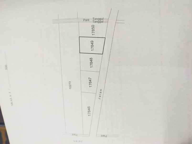 dijual tanah gondang legi kel