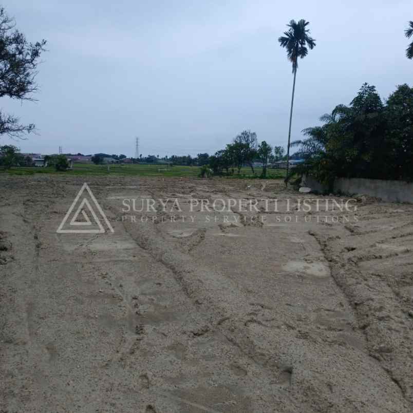 dijual tanah jalan horas ujung kampung