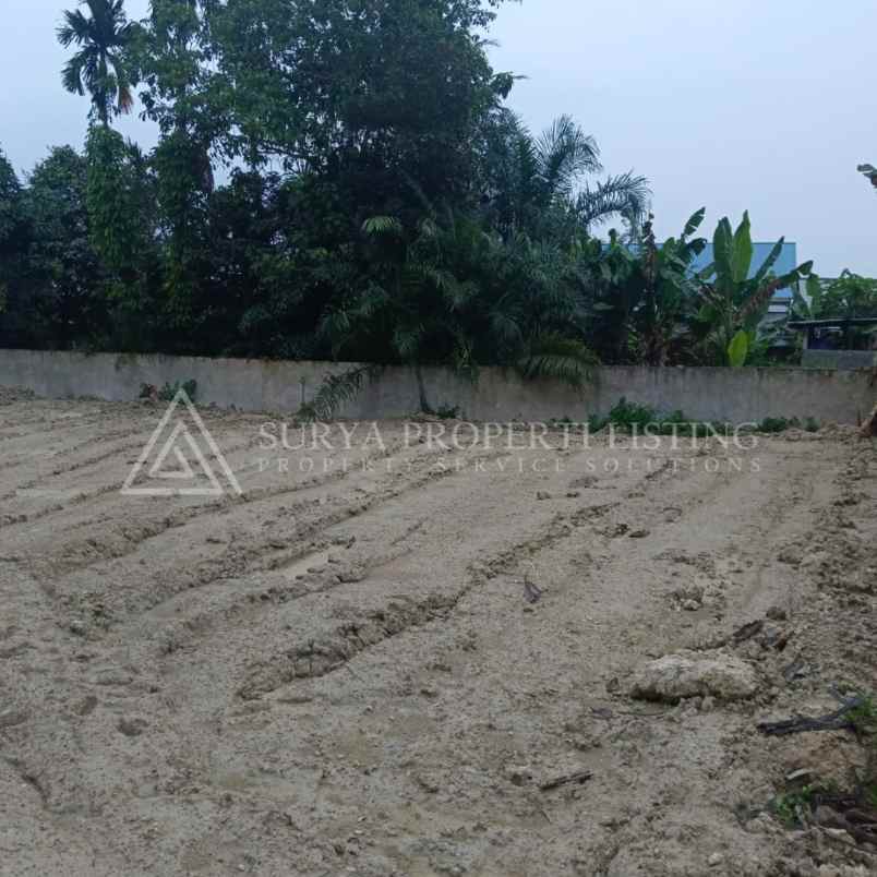 dijual tanah jalan horas ujung kampung