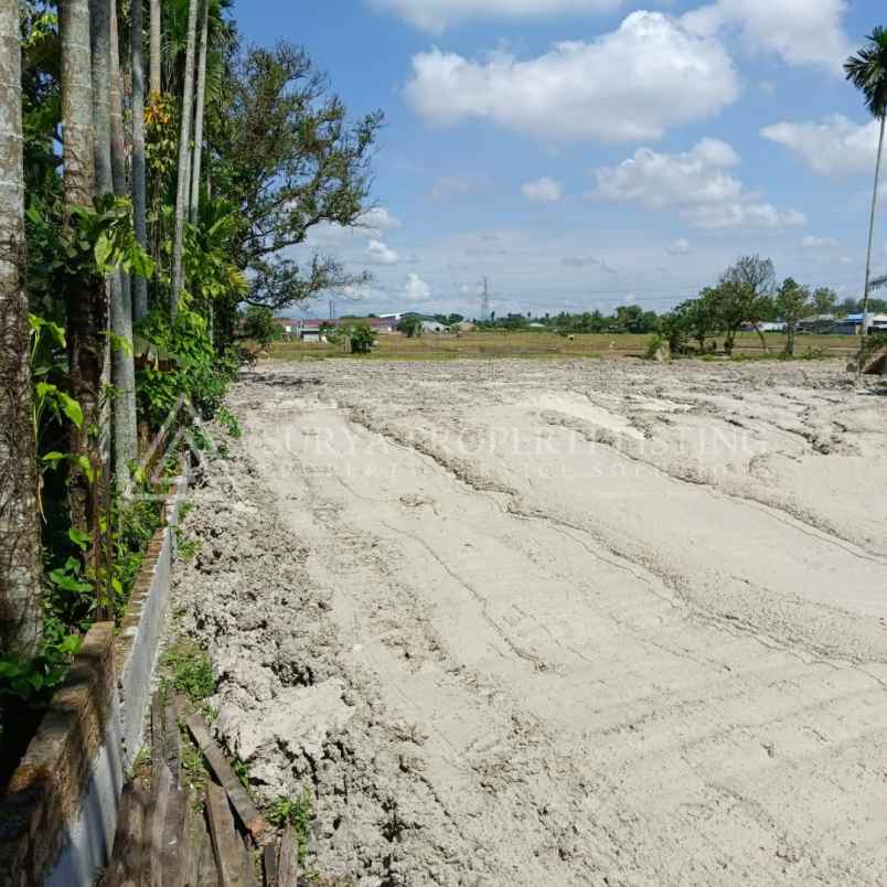 dijual tanah jalan horas ujung kampung